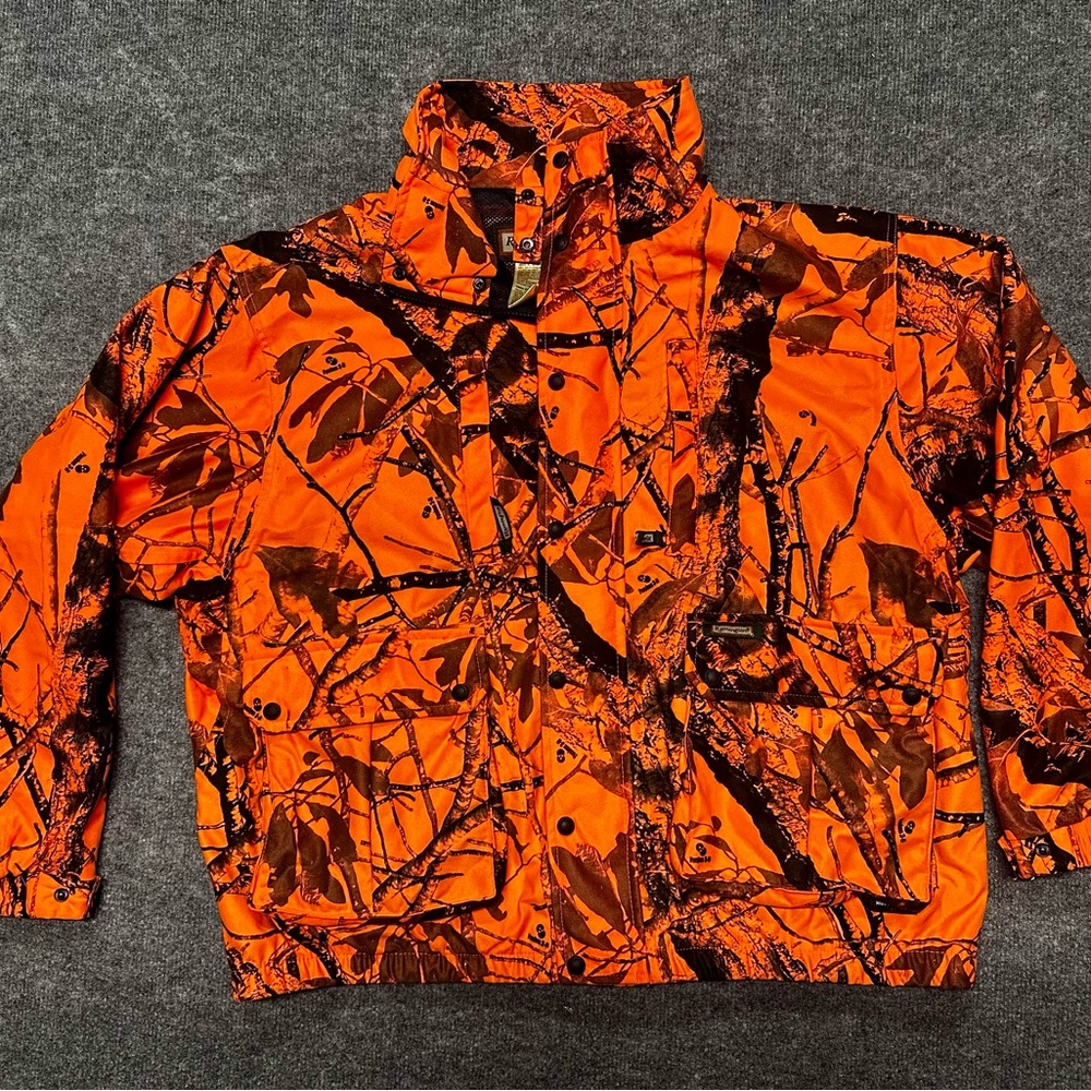 Remington Orange and Brown jacket for Outdoor Safety